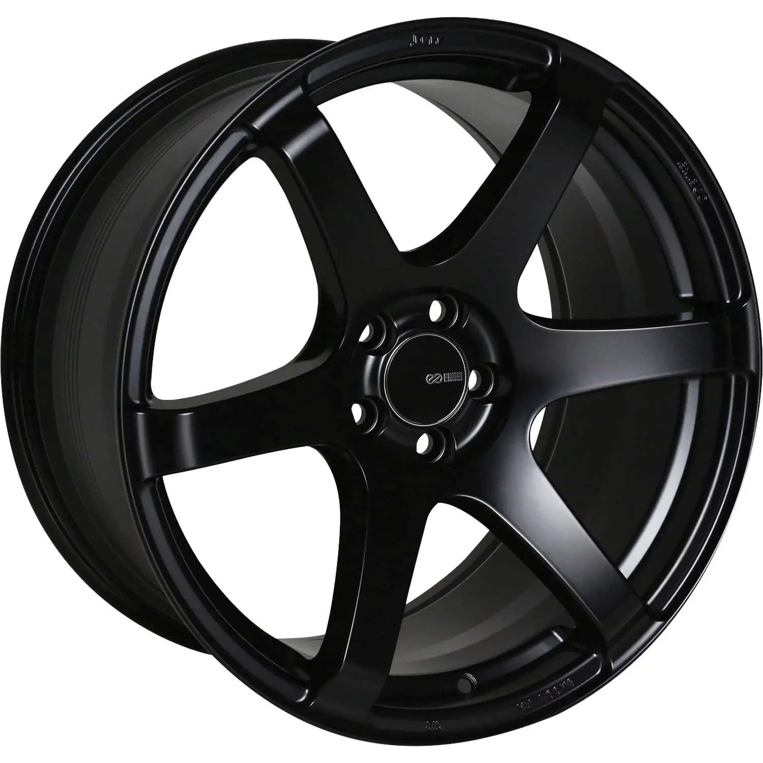 Enkei T6S 17x9 +45 Black 17x9 +45 5x100 (Single Wheel) - 2013-2024 Subaru BRZ / Scion FR-S / Toyota GR86 / 2014-2024 Subaru Forester